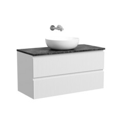 Изображение товара Тумба под раковину Sancos Snob R 100 см подвесная bianco (SNR100W)