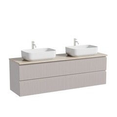 Тумба под раковину Sancos Snob T 80 см подвесная doha soft (SNT80SM) - фото 1