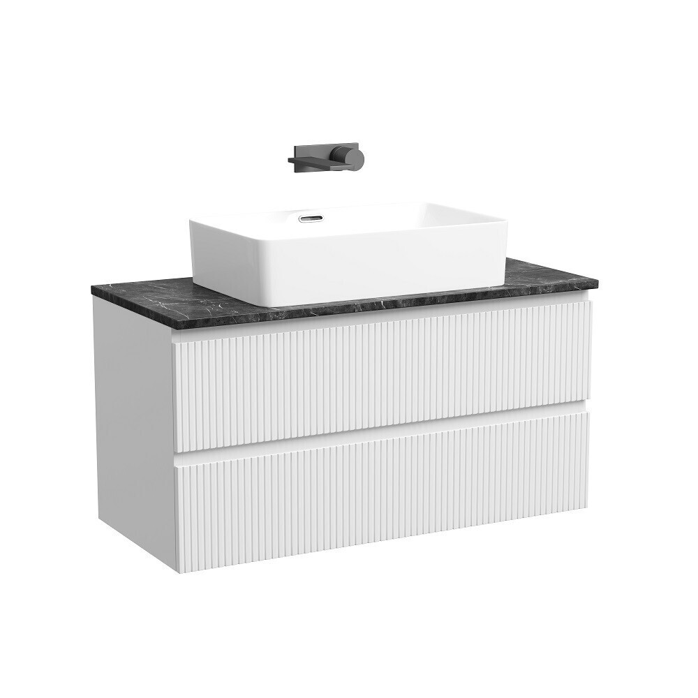 Тумба под раковину Sancos Snob T 100 см подвесная bianco (SNT100W)