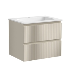 Тумба под раковину Sancos Snob R 60 см подвесная beige soft (SNR60CE)