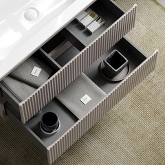 Тумба под раковину Sancos Snob R 120 см подвесная doha soft (SNR120SM) - фото 7