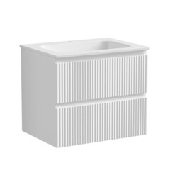 Тумба под раковину Sancos Snob R 60 см подвесная bianco (SNR60W) - фото 1