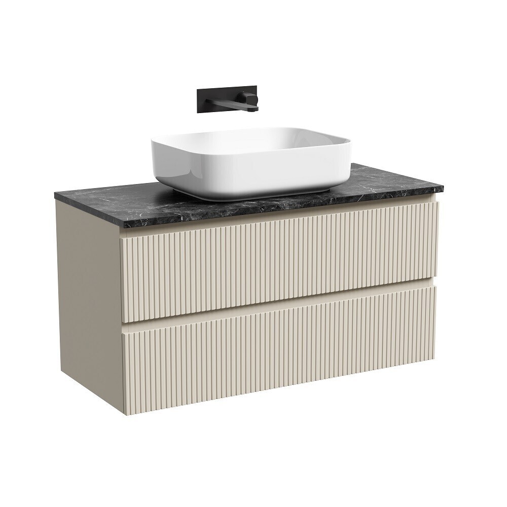 

Тумба под раковину Sancos Snob T 100 см подвесная beige soft (SNT100CE), Бежевый