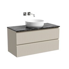 Тумба под раковину Sancos Snob R 100 см подвесная beige soft (SNR100CE)