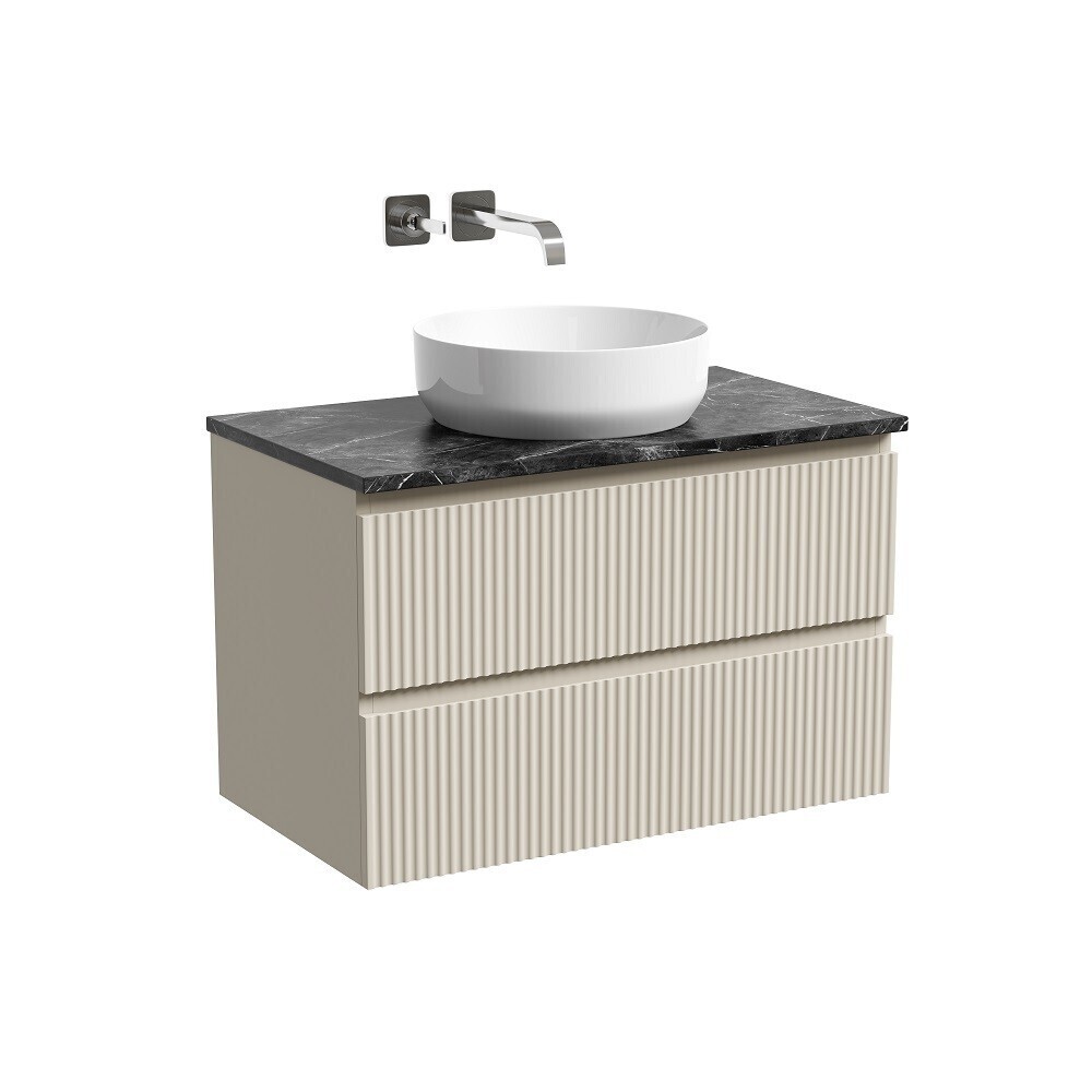 

Тумба под раковину Sancos Snob R 80 см подвесная beige soft (SNR80CE), Бежевый