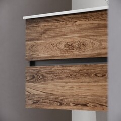 Тумба под раковину Sancos Urban 120 см подвесная дуб чарльстон (UR120-2ECH) - фото 3