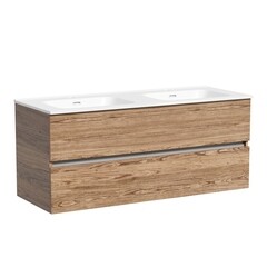 Тумба под раковину Sancos Urban 120 см подвесная дуб чарльстон (UR120-2ECH) - фото 1