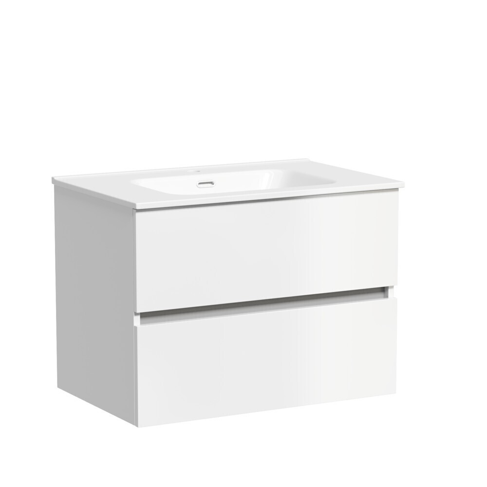 

Тумба под раковину Sancos Urban 70 см подвесная белая (UR70W), Белый