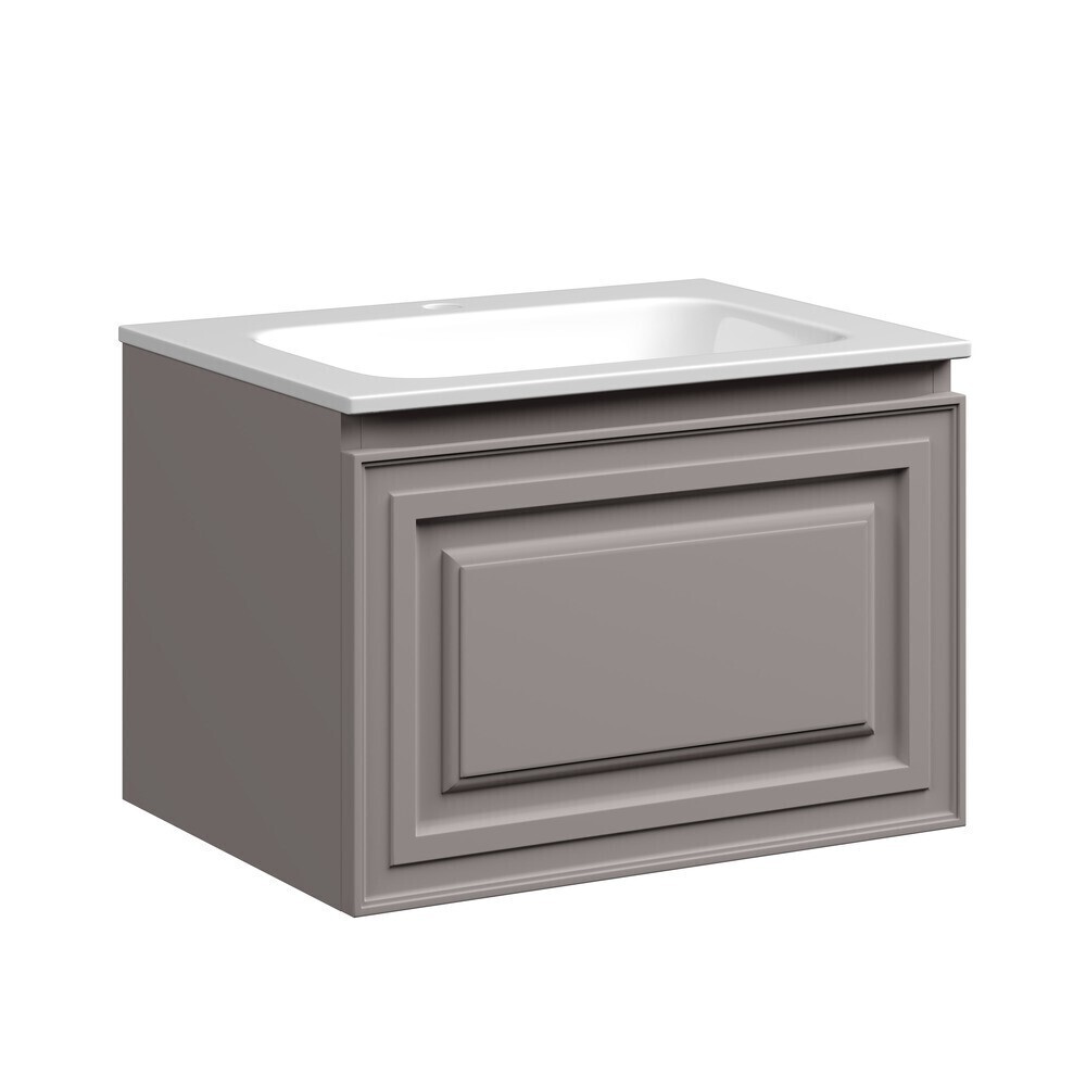 

Тумба под раковину Sancos Very 60 см подвесная doha soft (VR60SM), Серый