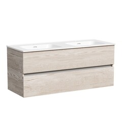 Тумба под раковину Sancos Urban 120 см подвесная дуб галифакс натуральный (UR120-2EG) - фото 1