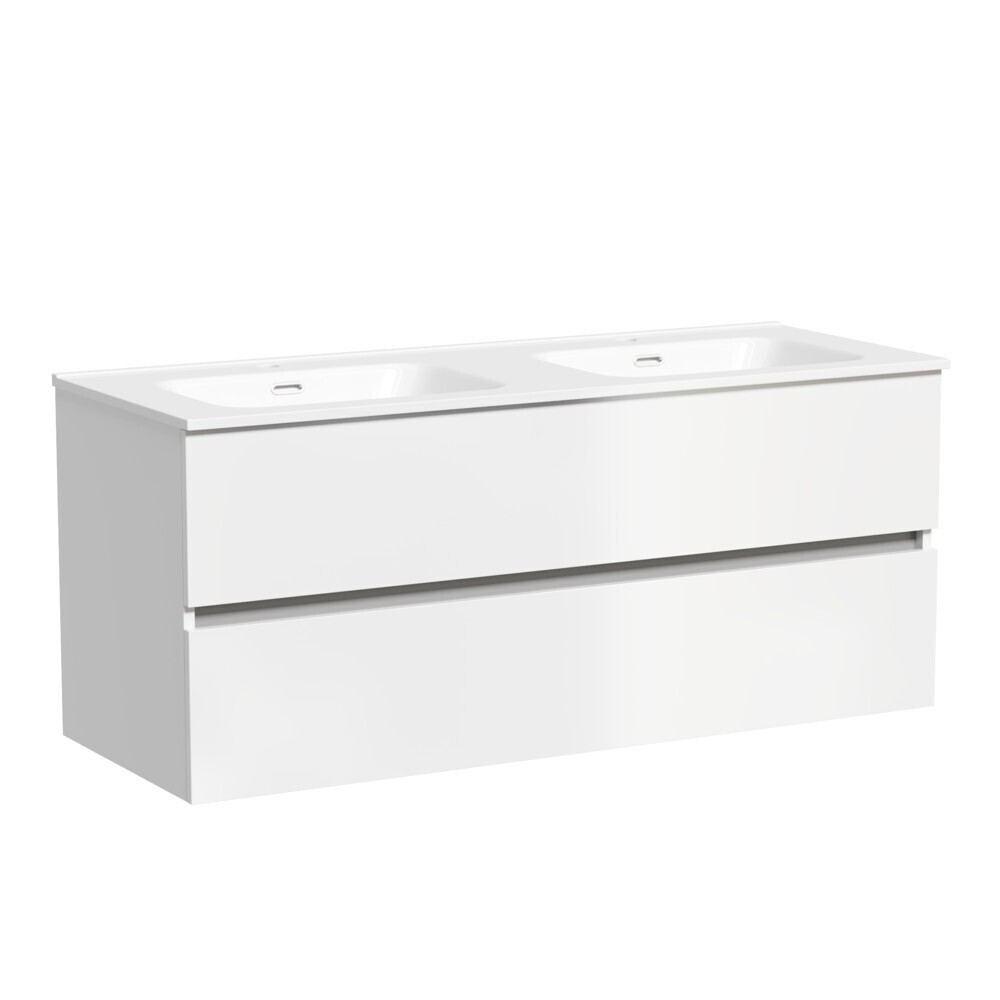 

Тумба под раковину Sancos Urban 120 см подвесная белая (UR120-2W), Белый