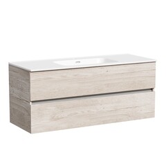 Изображение товара Тумба под раковину Sancos Urban 120 см подвесная дуб галифакс натуральный (UR120-1EG)