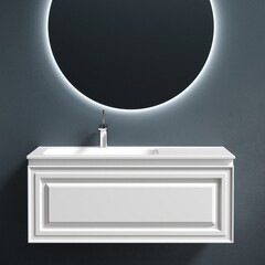 Тумба под раковину Sancos Very 100 см подвесная левая bianco (VR100LW) - фото 5