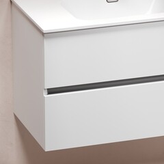 Тумба под раковину Sancos Urban 80 см подвесная белая (UR80W) - фото 5