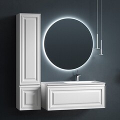 Тумба под раковину Sancos Very 100 см подвесная правая bianco (VR100RW) - фото 5