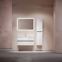 Тумба под раковину Sancos Urban 100 см подвесная белая (UR100W) - фото 11