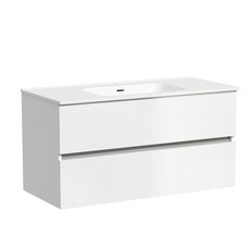 Тумба под раковину Sancos Urban 100 см подвесная белая (UR100W)