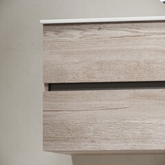 Тумба под раковину Sancos Urban 90 см подвесная дуб галифакс натуральный (UR90EG) - фото 3