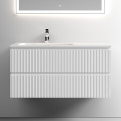Тумба под раковину Sancos Snob T 100 см подвесная левая bianco (SNT100LW) - фото 6
