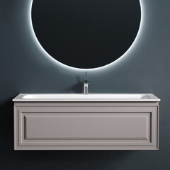 Тумба под раковину Sancos Very 120 см подвесная doha soft (VR120SM) - фото 5