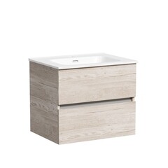 Изображение товара Тумба под раковину Sancos Urban 60 см подвесная дуб галифакс натуральный (UR60EG)