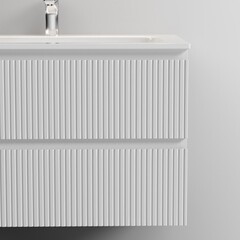 Тумба под раковину Sancos Snob T 100 см подвесная правая bianco (SNT100RW) - фото 6