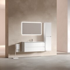 Тумба под раковину Sancos Libra 120 см подвесная белая (LB120-1W) - фото 7