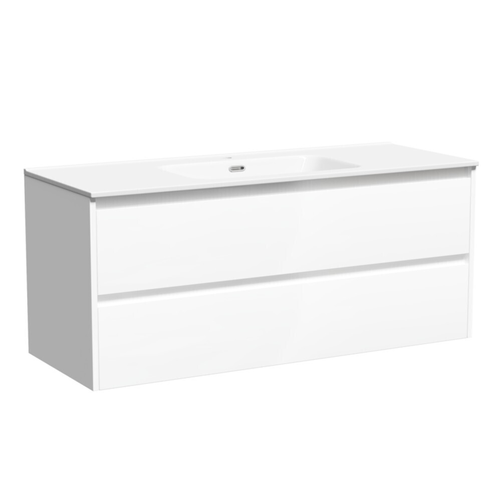 

Тумба под раковину Sancos Libra 120 см подвесная белая (LB120-1W), Белый