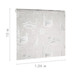 Обои компакт-винил на флизелиновой основе Palitra Life Travel Wall PL72406-41 (1,06х10,05 м) - фото 2