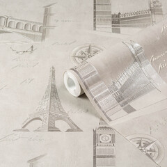 Обои компакт-винил на флизелиновой основе Palitra Life Travel Wall PL72406-42 (1,06х10,05 м) - фото 1