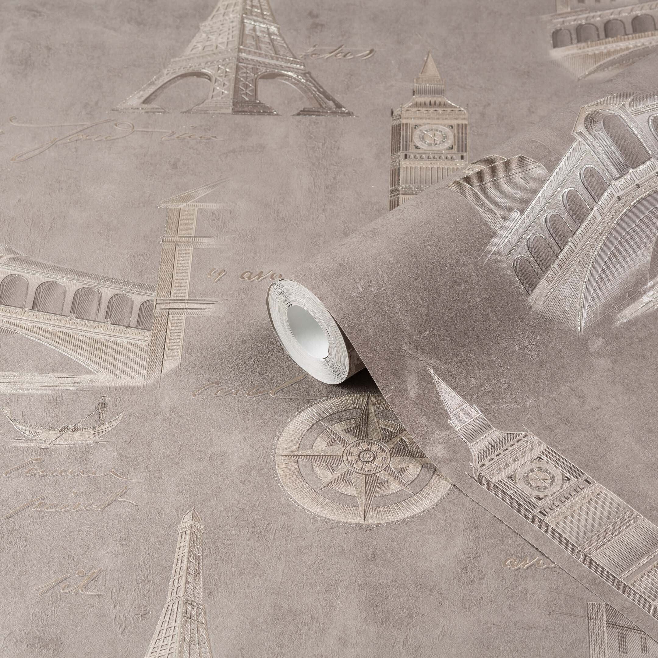 

Обои компакт-винил на флизелиновой основе Palitra Life Travel Wall PL72406-45 (1,06х10,05 м), Коричневый