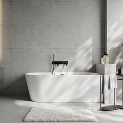 Ванна акриловая Abber 140х70 см правая с ножками (AB9502-1.4 R) - фото 9