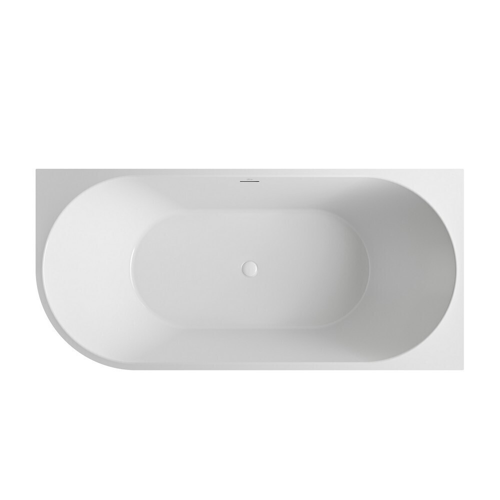 

Ванна акриловая Abber 140х70 см правая с ножками (AB9502-1.4 R), Белый