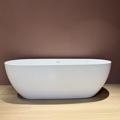 Ванна акриловая Abber 160х81,5 см отдельностоящая с ножками (AB9263-1.6) - фото 6