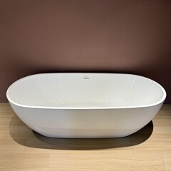 Ванна акриловая Abber 160х81,5 см отдельностоящая с ножками (AB9263-1.6) - фото 7