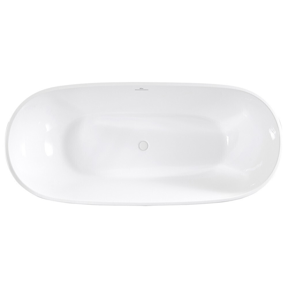 

Ванна акриловая Abber 160х81,5 см отдельностоящая без ножек (AB9263-1.6)