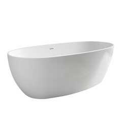 Ванна акриловая Abber 186х88,5 см отдельностоящая с ножками (AB9504) - фото 5