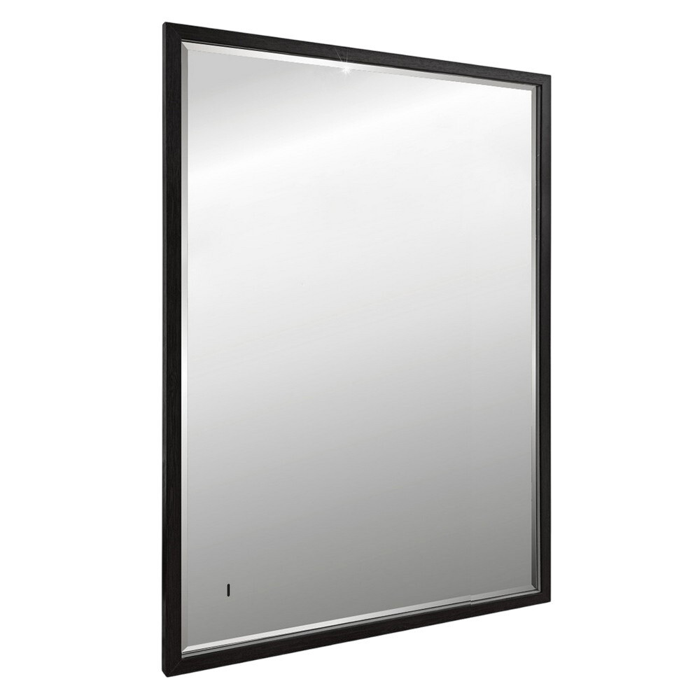 

Зеркало с подсветкой прямоугольное  см в раме черной бесконтактный сенсор с диммером Abber See (AG6110SC-0.65, Черный