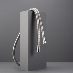 Шланг для душа РМС SH 1500-2100 мм нержавеющая сталь хром (SH 10) - фото 3