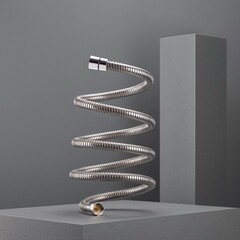 Шланг для душа РМС SH 1500-2100 мм нержавеющая сталь хром (SH 10) - фото 2