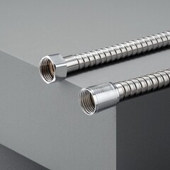 Шланг для душа РМС SH 1500 мм нержавеющая сталь хром (SH 01) - фото 3