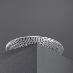 Шланг для душа РМС SH 1500 мм ПВХ серый (SH 12) - фото 3