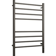 Полотенцесушитель электрический Terminus Аврора П8 800х532 мм 168 Вт с терморегулятором графит - фото 1