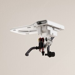 Комплект инсталляции Abber с электронным унитазом-биде Rechteck и сиденьем микролифт (AC1215S-AC0101P2) - фото 14