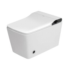 Изображение товара Комплект инсталляции Abber с электронным унитазом-биде Rechteck и сиденьем микролифт (AC1215S-AC0101P2)