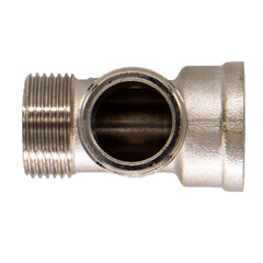 Тройник СТМ 1/2 ВР(г) х 1/2 НР(ш) х 1/2 НР(ш) латунный - фото 2