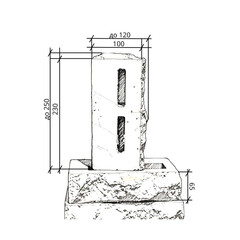 Кирпич облицовочный гиперпрессованный пустотелый клинкер рустированный с ложка М200 250х100х65 мм 0,8 NF Рубелэко - фото 2