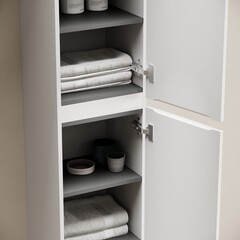 Пенал Sancos Code 35 см подвесной белый - фото 4