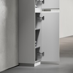 Пенал Sancos Libra Floor 35 см напольный белый - фото 17