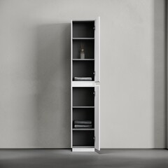 Пенал Sancos Libra Floor 35 см напольный белый - фото 15